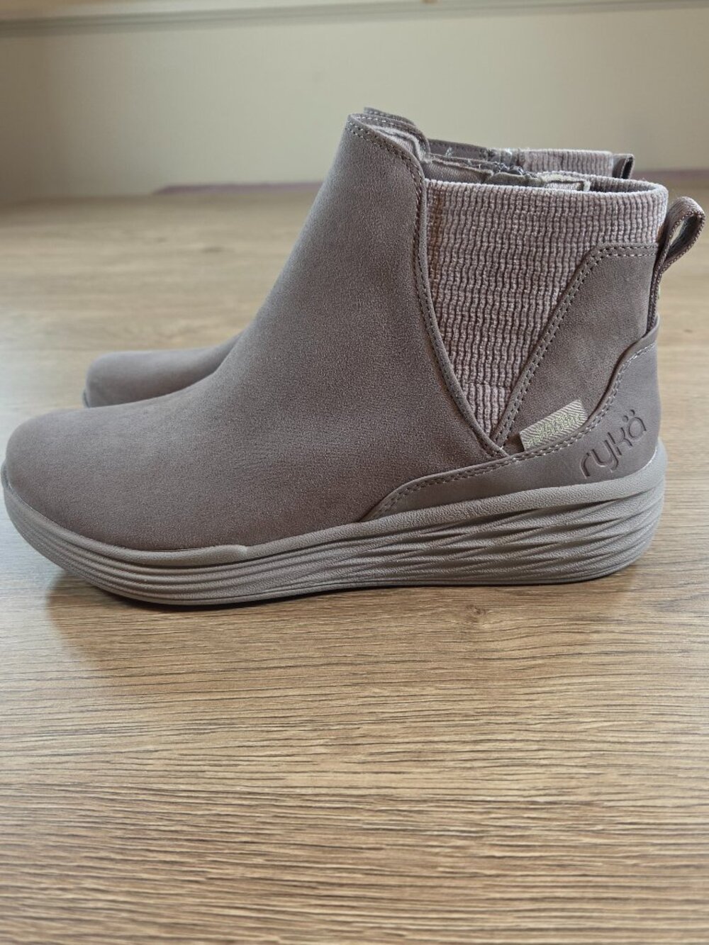 Ryka Noelle Next Water‎ Repellent Ankle Boots Sky Grey Women's Size 7.5M NEW - Picture 5 of 12